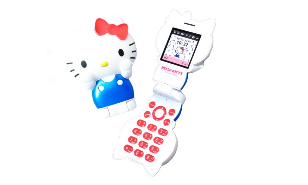 【新品未使用】OLA ハローキティ KT-01BT 携帯電話 Hello Kitty FIGURINE KT-01BT（ハローキティスマホメイト）』の