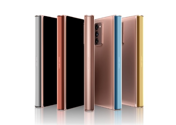 Samsung Galaxy Z Fold2は約21万円から、一部の国ではヒンジカラーの 